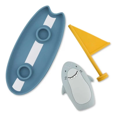 TRIXIE Zabawka do kąpieli – deska surfingowa – Rekin Baby | Pan Piksel