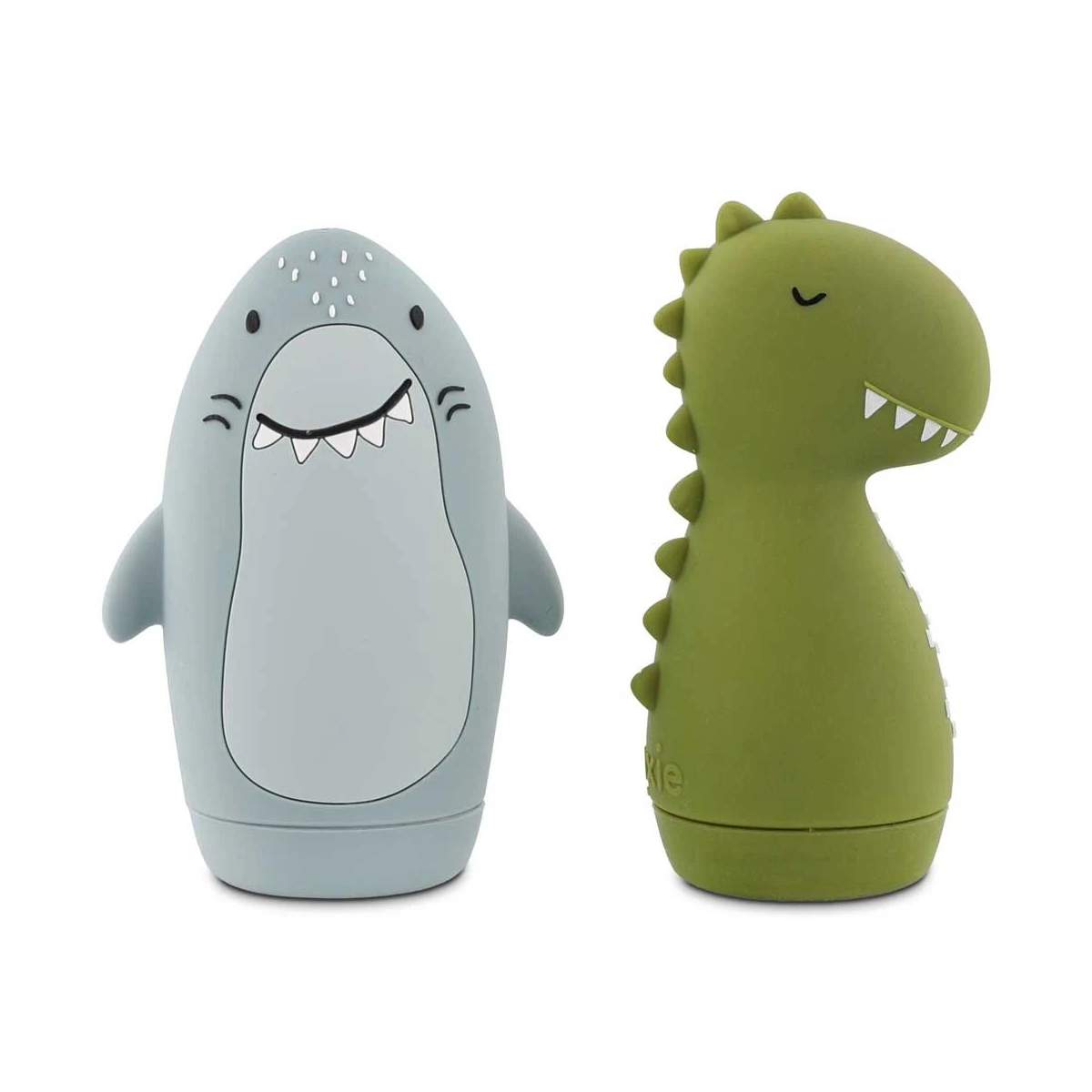TRIXIE Zabawki do kąpieli tryskające wodą – Dino i Rekin Baby | Pan Piksel