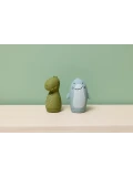 TRIXIE Zabawki do kąpieli tryskające wodą – Dino i Rekin Baby | Pan Piksel