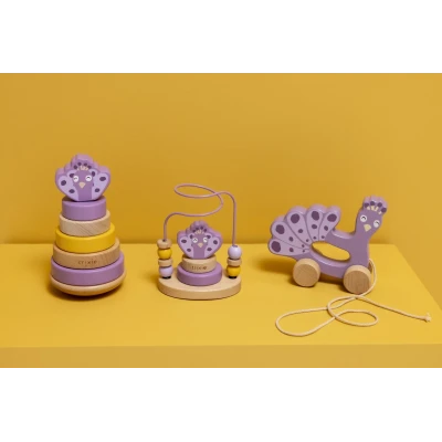 TRIXIE Labirynt z drewnianymi koralikami Paw | Pan Piksel