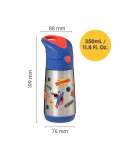 B.BOX Superman by Bidon termiczny 350 ml | Pan Piksel