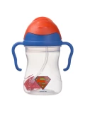 B.BOX Superman by Bidon ze słomką 240 ml | Pan Piksel