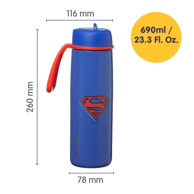 B.BOX Superman by Butelka termiczna 690 ml | Pan Piksel