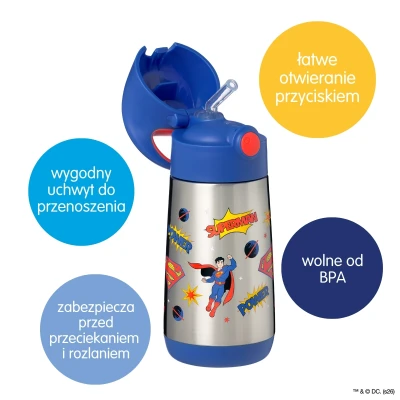 B.BOX Superman by Bidon termiczny 350 ml | Pan Piksel