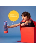 B.BOX Superman by Butelka na wodę tritanowa ze słomką 600 ml | Pan Piksel