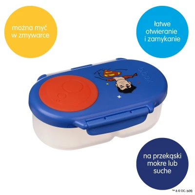 B.BOX Superman by Snackbox pojemnik na przekąski | Pan Piksel