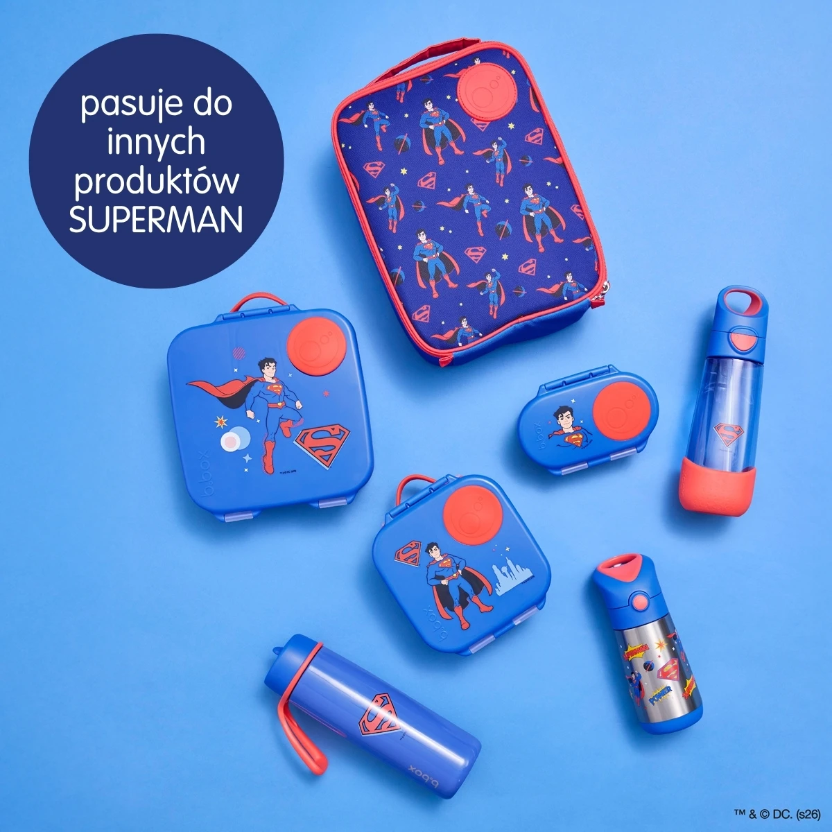 B.BOX Superman by Mini lunchbox | Pan Piksel