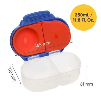 B.BOX Superman by Snackbox pojemnik na przekąski | Pan Piksel