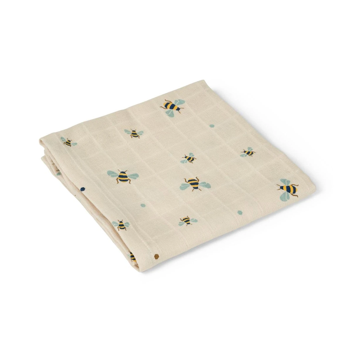 VANILLA COPENHAGEN Muślinowe pieluszki 6 pack 70x70 cm Honeybee | Pan Piksel