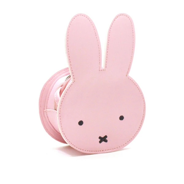 YUKO B. Torebka na ramię MIFFY – różowa | Pan Piksel