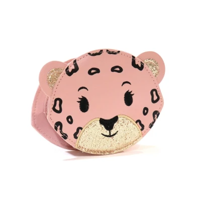 YUKO B. Torebka Leo the Leopard różowa | Pan Piksel