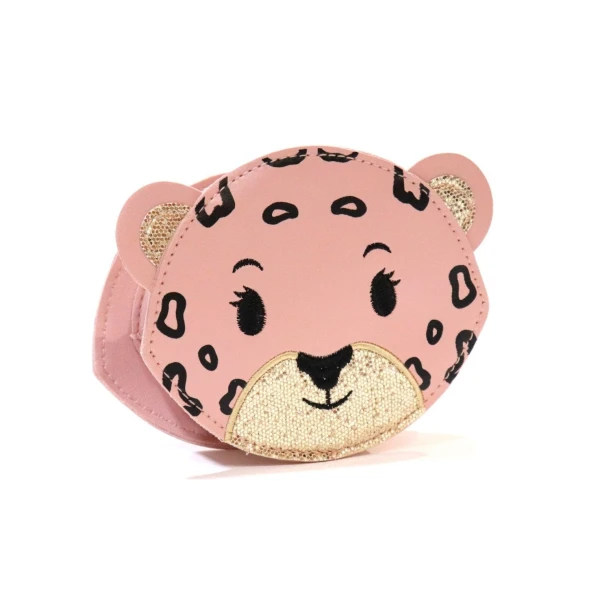 YUKO B. Torebka Leo the Leopard różowa | Pan Piksel