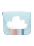 YUKO B. Torebka na ramię RAINBOW MINI niebieska | Pan Piksel