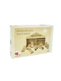 EGMONT TOYS Drewniana Układanka Złotowłosa i Niedźwiedzie | Pan Piksel