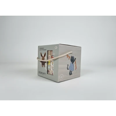 EGMONT TOYS Piramida domek z pluszowym Króliczkiem | Pan Piksel