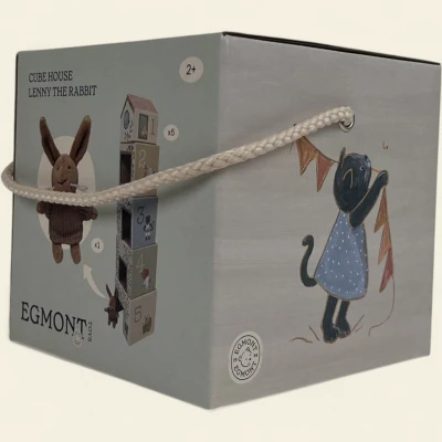 EGMONT TOYS Piramida domek z pluszowym Króliczkiem | Pan Piksel