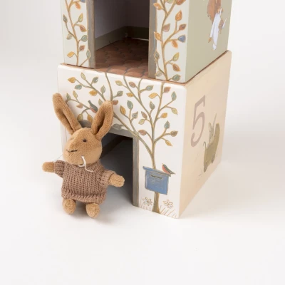 EGMONT TOYS Piramida domek z pluszowym Króliczkiem | Pan Piksel