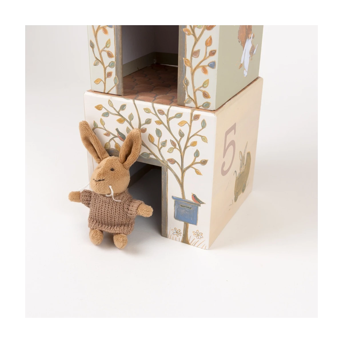 EGMONT TOYS Piramida domek z pluszowym Króliczkiem | Pan Piksel