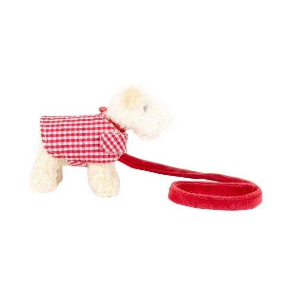 EGMONT TOYS Piesek Eliot mały ze smyczą i ubrankiem | Pan Piksel