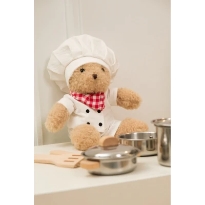 EGMONT TOYS Przytulanka Miś Morris Szef Kuchni | Pan Piksel