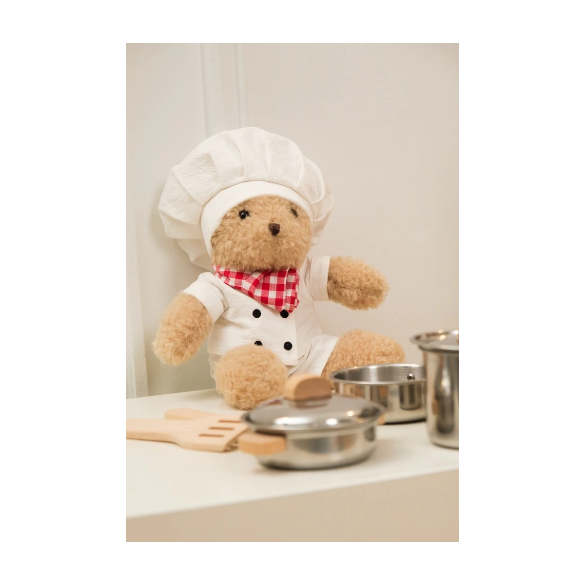 EGMONT TOYS Przytulanka Miś Morris Szef Kuchni | Pan Piksel