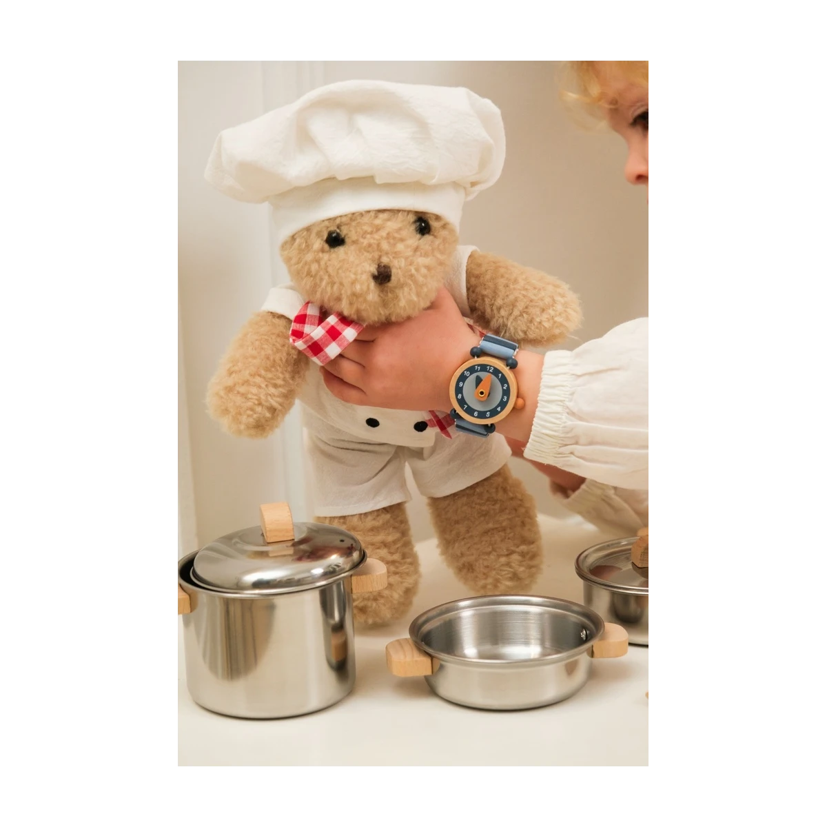 EGMONT TOYS Przytulanka Miś Morris Szef Kuchni | Pan Piksel