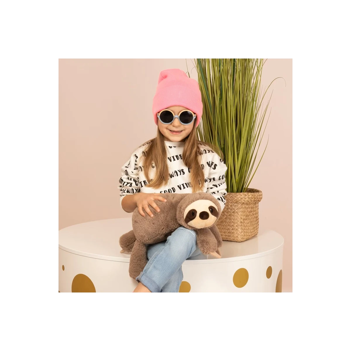 TEDDY HERMANN Maskotka Leniwiec Helge 48 cm | Pan Piksel