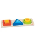 GOKI Tablica do sortowania z figurami geometrycznymi Geo Blocks | Pan Piksel