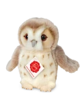 TEDDY HERMANN Maskotka sowa beżowa 20 cm | Pan Piksel