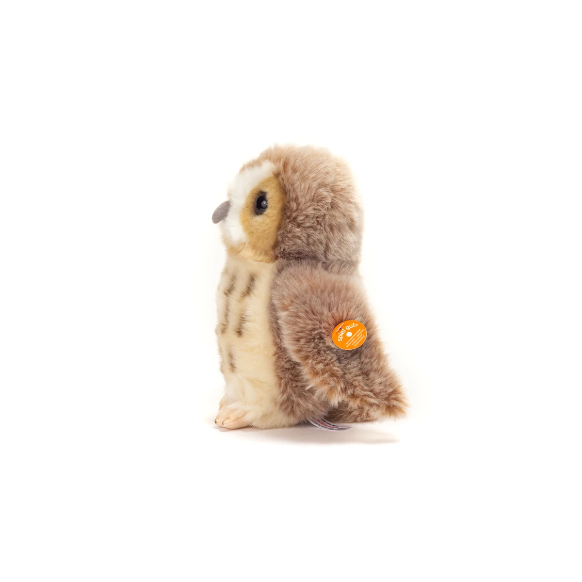 TEDDY HERMANN Maskotka sowa beżowa 20 cm | Pan Piksel