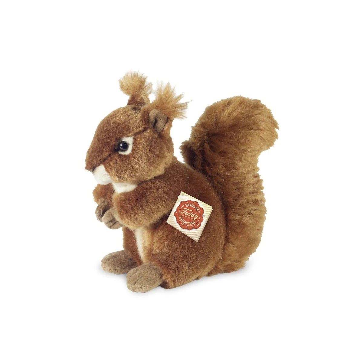 TEDDY HERMANN Maskotka Wiewiórka 17 cm | Pan Piksel