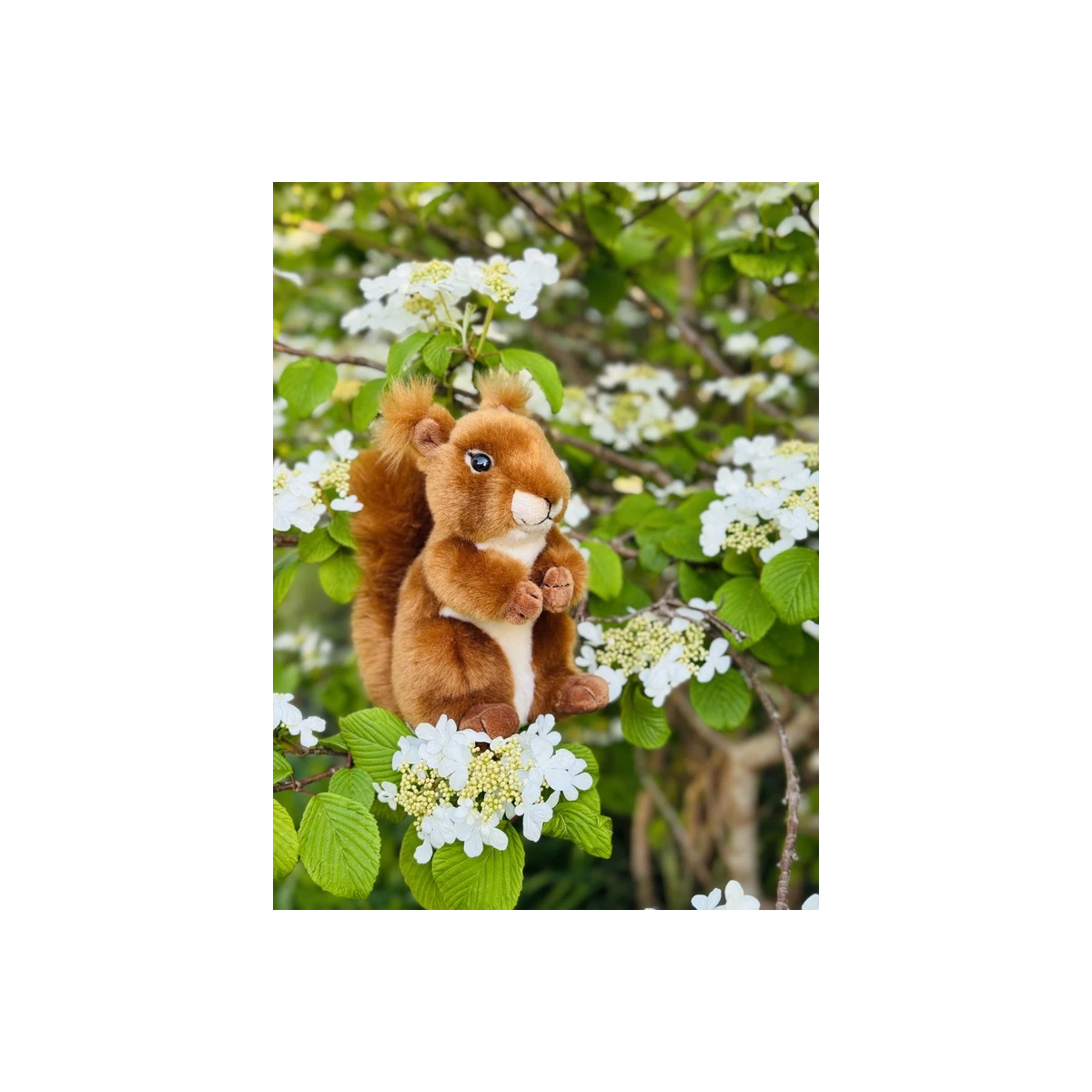 TEDDY HERMANN Maskotka Wiewiórka 17 cm | Pan Piksel