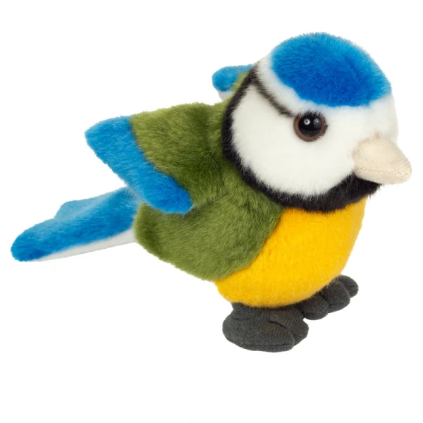 TEDDY HERMANN Maskotka Sikora modra 12 cm | Pan Piksel