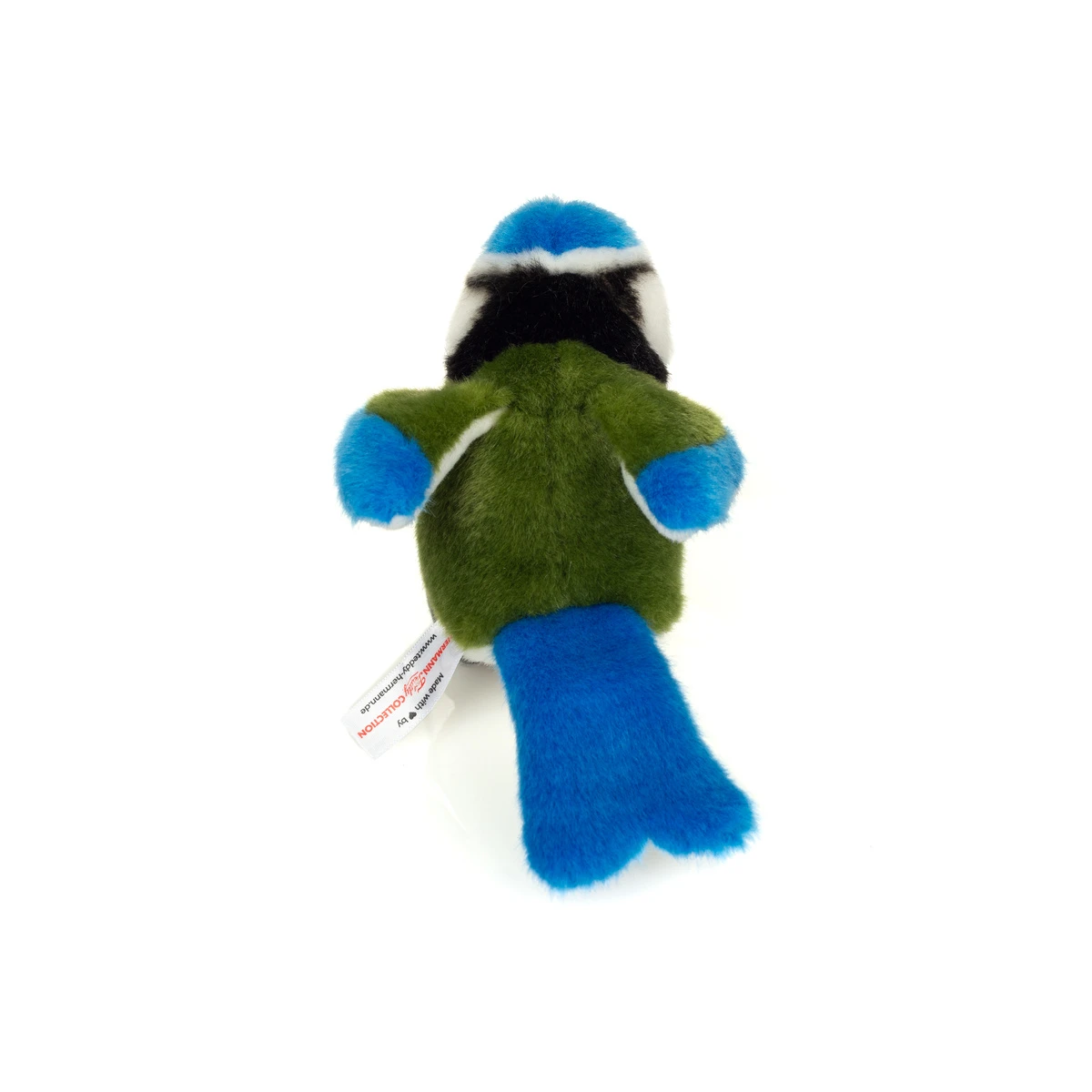 TEDDY HERMANN Maskotka Sikora modra 12 cm | Pan Piksel
