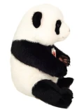 TEDDY HERMANN Maskotka Miś Pluszowy Panda siedząca 28 cm | Pan Piksel