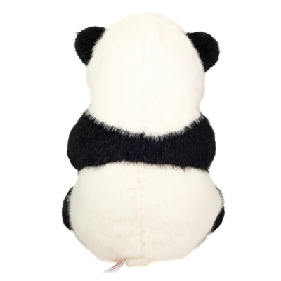 TEDDY HERMANN Maskotka Miś Pluszowy Panda siedząca 28 cm | Pan Piksel