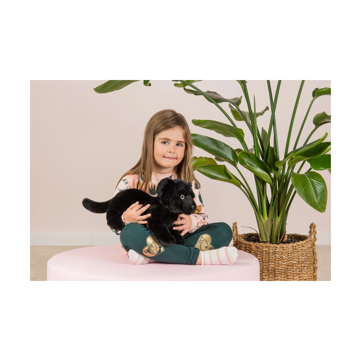 TEDDY HERMANN Maskotka Panterka 30 cm | Pan Piksel
