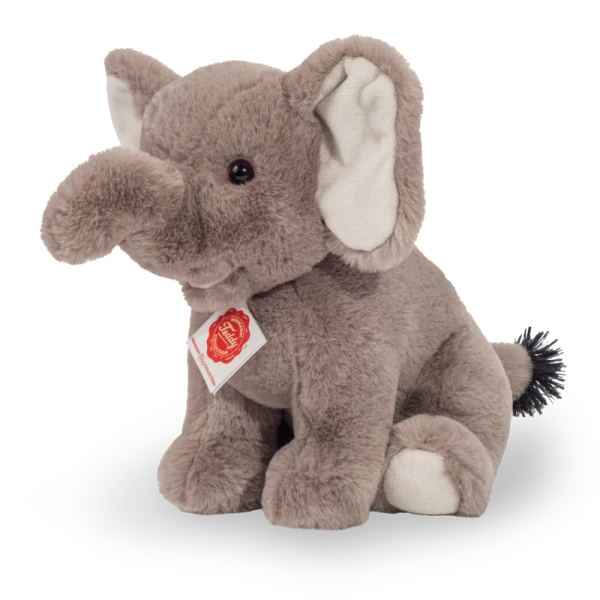 TEDDY HERMANN Maskotka Słonik siedzący 25 cm | Pan Piksel