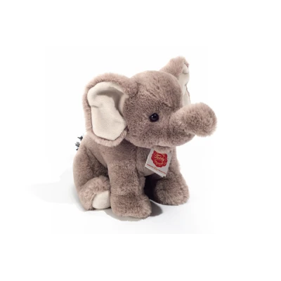 TEDDY HERMANN Maskotka Słonik siedzący 25 cm | Pan Piksel
