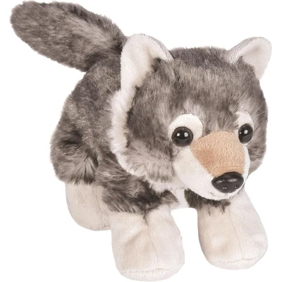 WILD REPUBLIC Wilk maskotka dla dziecka 20 cm Hug'ems | Pan Piksel