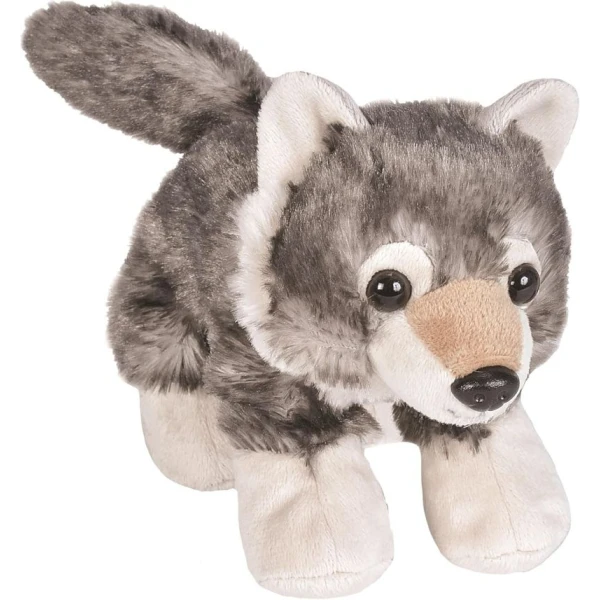 WILD REPUBLIC Wilk maskotka dla dziecka 20 cm Hug'ems | Pan Piksel