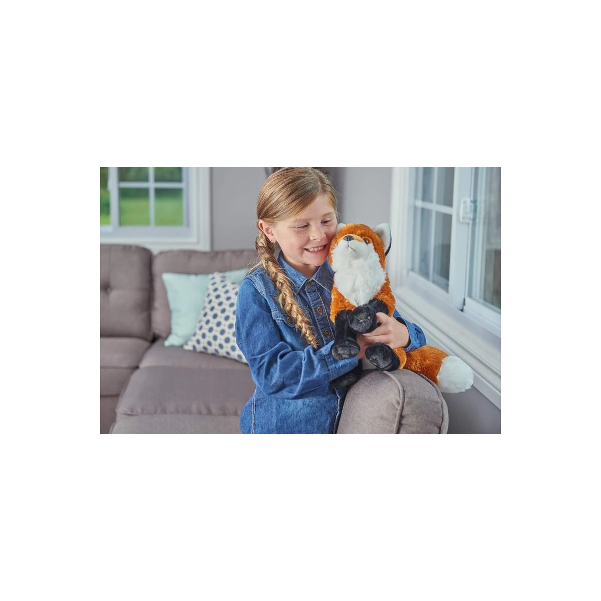 WILD REPUBLIC Lis maskotka dla dziecka 30 cm Cuddlekins | Pan Piksel