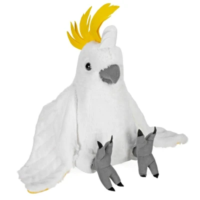 WILD REPUBLIC Papuga Kakadu maskotka dla dziecka 30 cm Cuddlekins | Pan Piksel