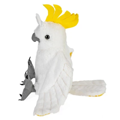 WILD REPUBLIC Papuga Kakadu maskotka dla dziecka 30 cm Cuddlekins | Pan Piksel