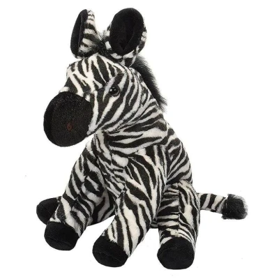 WILD REPUBLIC Zebra maskotka dla dziecka 30 cm Cuddlekins | Pan Piksel