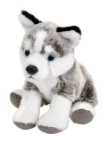WILD REPUBLIC Piesek Husky maskotka dla dziecka 12 cm Eco Pocketkins | Pan Piksel