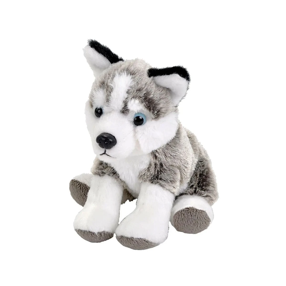 WILD REPUBLIC Piesek Husky maskotka dla dziecka 12 cm Eco Pocketkins | Pan Piksel