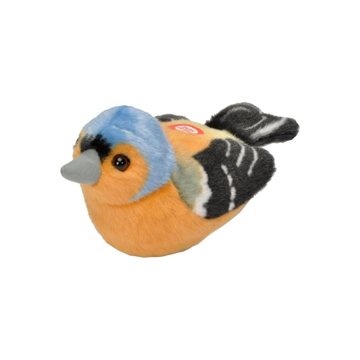 WILD REPUBLIC Zięba maskotka ptaszek z dźwiękiem 13 cm RSPB | Pan Piksel