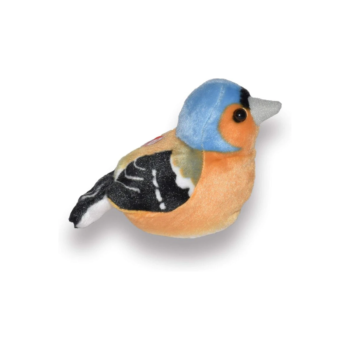 WILD REPUBLIC Zięba maskotka ptaszek z dźwiękiem 13 cm RSPB | Pan Piksel
