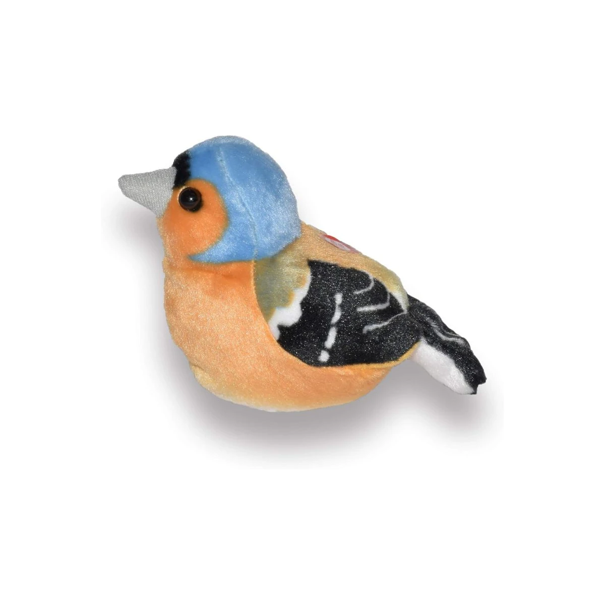 WILD REPUBLIC Zięba maskotka ptaszek z dźwiękiem 13 cm RSPB | Pan Piksel